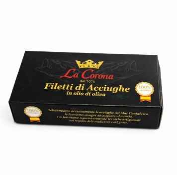 Filetti di Acciughe in Olio di Oliva