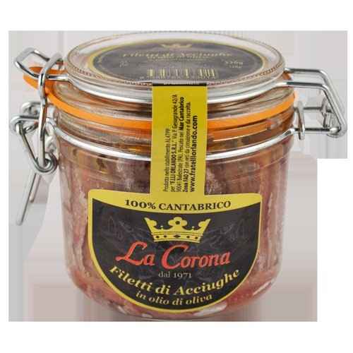 Filetti di Acciughe in Olio di Oliva