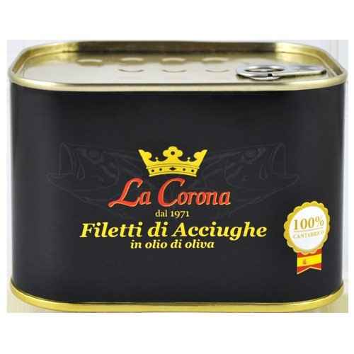 Filetti di Acciughe in Olio di Oliva