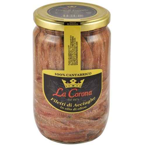 Filetti di Acciughe in Olio di Oliva