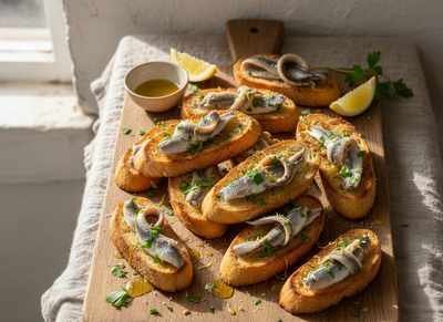 Crostini di Acciughe