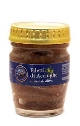 Filetti di Acciughe in Olio di Oliva
