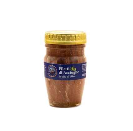 Filetti di Acciughe in Olio di Oliva