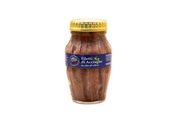 Filetti di Acciughe in Olio di Oliva