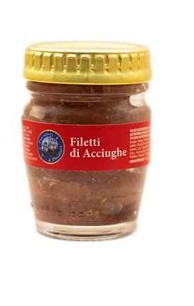 Filetti di Acciughe in Olio di Semi