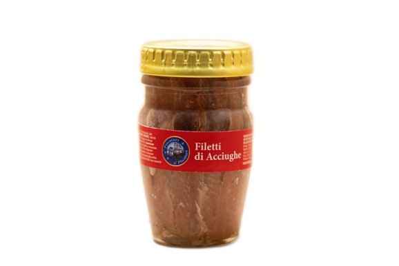 Filetti di Acciughe in Olio di Semi