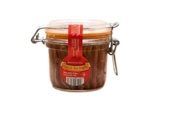 Filetti di Acciughe in Olio di Semi — Ermetico