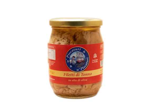 Filetti di Tonno in Olio di Oliva